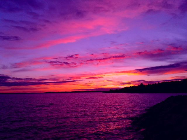 Sunset from the "Salt Dock".