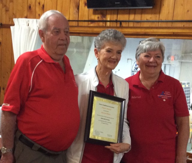 Rendal Bilton, Myrna Bilton and Muriel Burnett