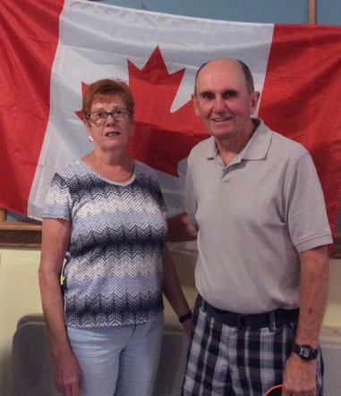 EXP Consolation 3rd Joanne and George Clark