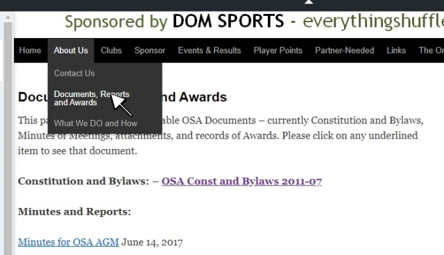 OSA howto get documents