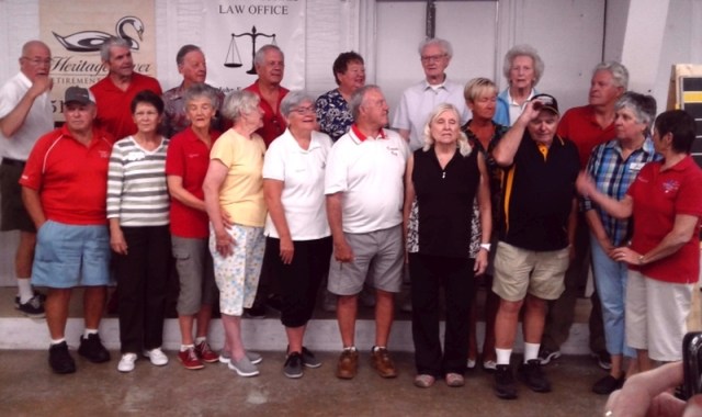 ISA High River ONT Team - Pay Attention! And take off your had Bill LeMay