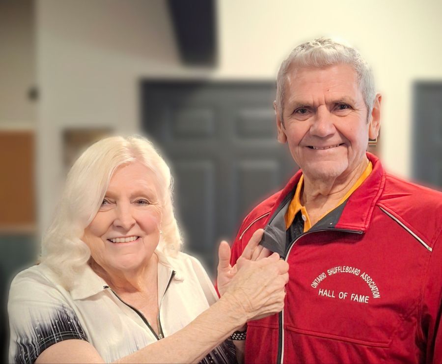 Marlene and Jim Corbeil at HOF Induction